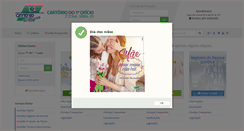Desktop Screenshot of cartorioserra.com.br
